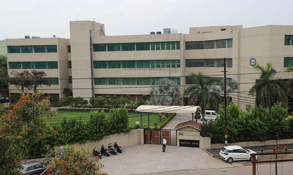 sprawling campus